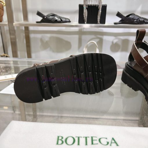 The original development of BottegaVeneta Bottega lovers' knitting thick soled sandals, the jzm7fas1 - Image 10