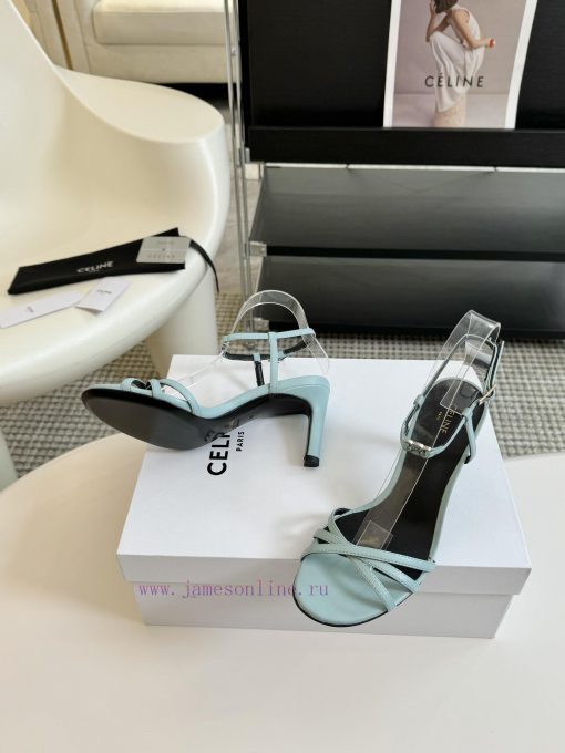 Celine 2024 new Kai cat sandals with heelsElegant and sophisticated, with slim feet that exubj3jk648 - Image 7