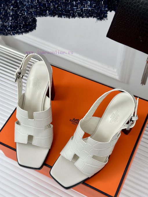 Herm è s/Herm è s Classic Waterproof Platform HCoarse heeled sandals with high heelsExtremelyq032wi7 - Image 3