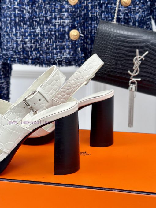 Herm è s/Herm è s Classic Waterproof Platform HCoarse heeled sandals with high heelsExtremelyq032wi7 - Image 7
