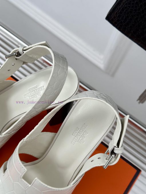 Herm è s/Herm è s Classic Waterproof Platform HCoarse heeled sandals with high heelsExtremelyq032wi7 - Image 9