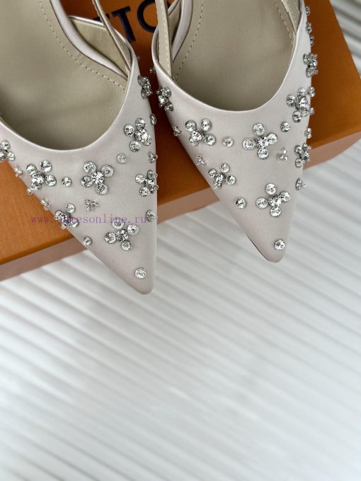 L * V Donkey 24S popular model with rhinestones and empty spaceSandal seriesThe shoe upper if623r964 - Image 8