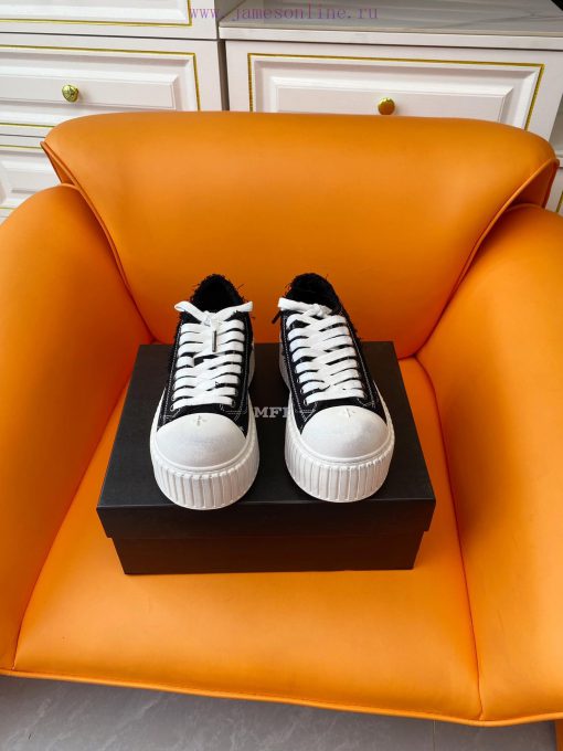 SMFK China-Chic Tide 24ss, the latest popular cross flower big head thick soled derby shoes,n54hkjy4 - Image 2