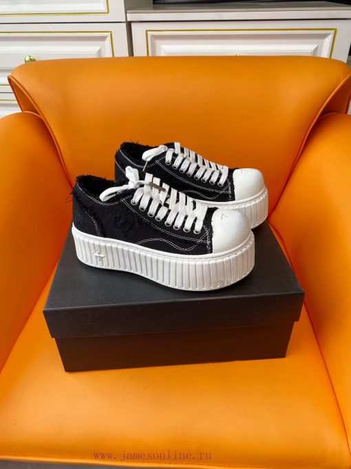 SMFK China-Chic Tide 24ss, the latest popular cross flower big head thick soled derby shoes,n54hkjy4 - Image 5