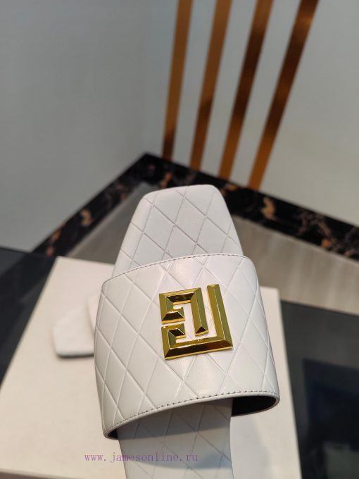 Out, Balmain 2024 Spring/Summer Fashion Flat SlippersBrand Balmain 𝘽𝙖𝙡𝙢𝙖𝙞𝙣 by French fashionzftd7m1b - Image 5