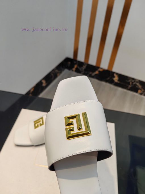 Out, Balmain 2024 Spring/Summer Fashion Flat SlippersBrand Balmain 𝘽𝙖𝙡𝙢𝙖𝙞𝙣 by French fashiona5m5d1iw - Image 5
