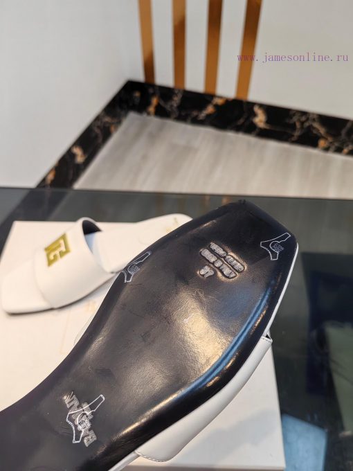 Out, Balmain 2024 Spring/Summer Fashion Flat SlippersBrand Balmain 𝘽𝙖𝙡𝙢𝙖𝙞𝙣 by French fashiona5m5d1iw - Image 7