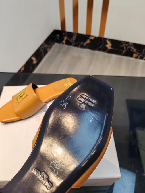 Out, Balmain 2024 Spring/Summer Fashion Flat SlippersBrand Balmain 𝘽𝙖𝙡𝙢𝙖𝙞𝙣 by French fashionf70of3t2 - Image 7