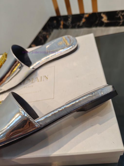 Out, Balmain 2024 Spring/Summer Fashion Flat SlippersBrand Balmain 𝘽𝙖𝙡𝙢𝙖𝙞𝙣 by French fashion0969195m - Image 6