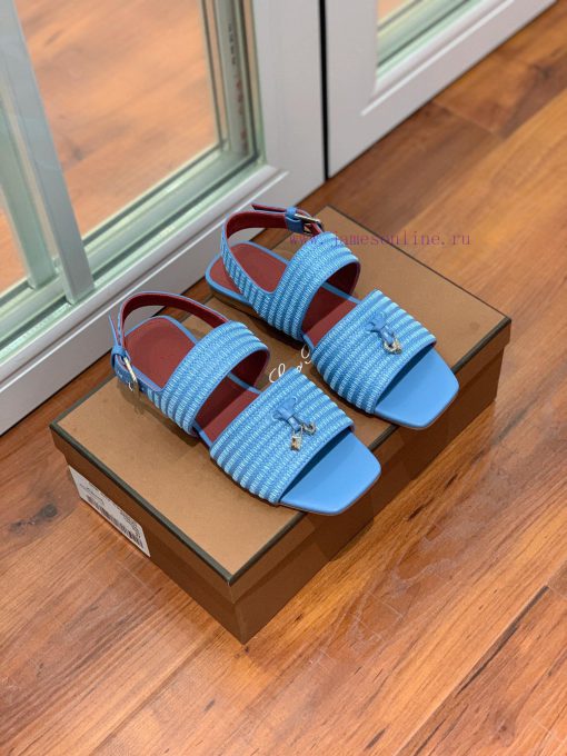 Loro Pian * Prightly Charms series slippersMaterial and fabric: Original cowhide, leather lijw0s5kzm - Image 3