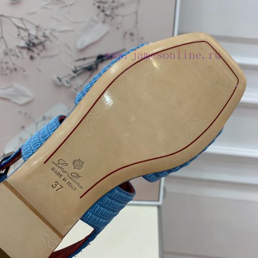 Loro Pian * Prightly Charms series slippersMaterial and fabric: Original cowhide, leather lijw0s5kzm - Image 9