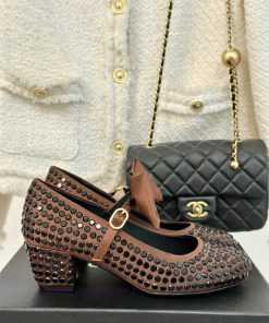 Chanel | Chanel 24P Autumn/Winter New Product ShowBow Water Diamond Mary Jane ShoesThe Most mje6f6n5
