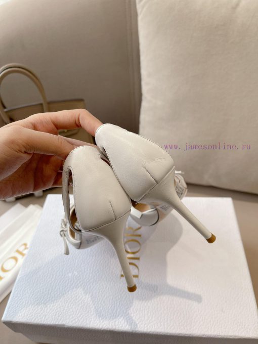 Dior's early spring new pointed Mouller slippers for women, star width CD letter logo high-hiosxniqo - Image 9