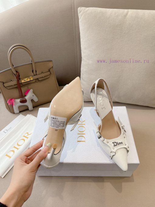 Dior's early spring new pointed Mouller slippers for women, star width CD letter logo high-hiosxniqo - Image 10