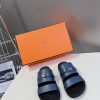 Male 10 Η ERMES Hermes Spring/Summer Classic Couple's Second Uncle Slippers Chypre Ugly Cute3fpqkojm