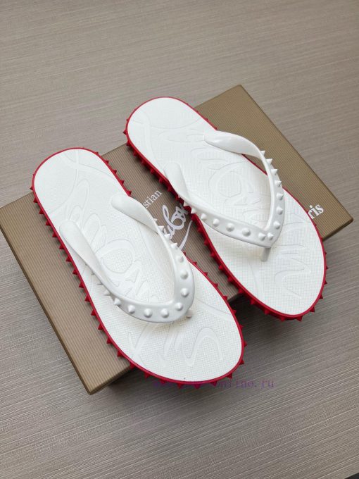 Couple styleCL - Top quality slippers CL, shoes covered with rivets, cool feeling, handmade,9hyrk9j0 - Image 4