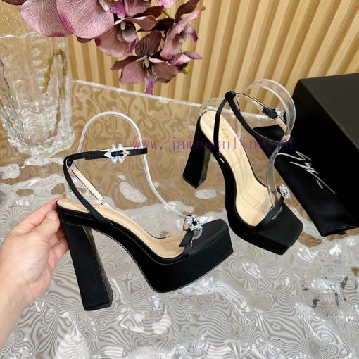 New release of Giuseppe Zanotti 24ss high-heeled shoes with a waterproof platform that trulywgh5mq0c - Image 8