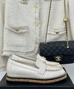 Chanel | Chanel Classic Wood Grain BottomDouble C-chain loafersLe Fu shoe enthusiasts must nfqci1wcb