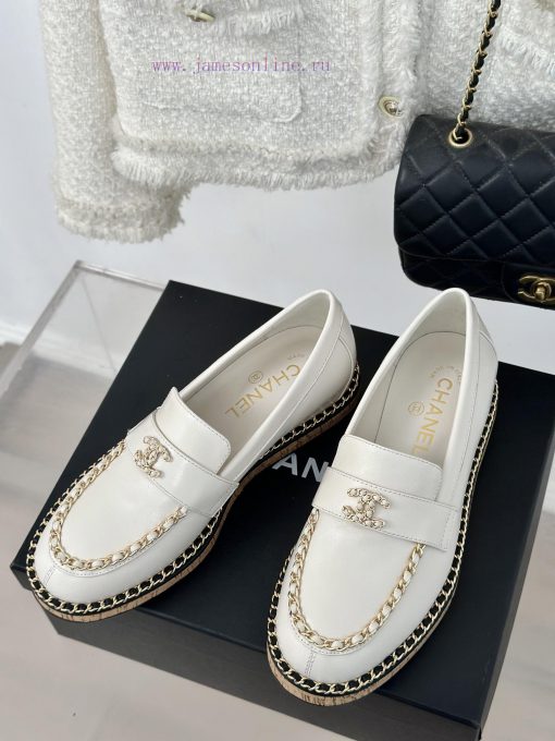 Chanel | Chanel Classic Wood Grain BottomDouble C-chain loafersLe Fu shoe enthusiasts must nfqci1wcb - Image 3