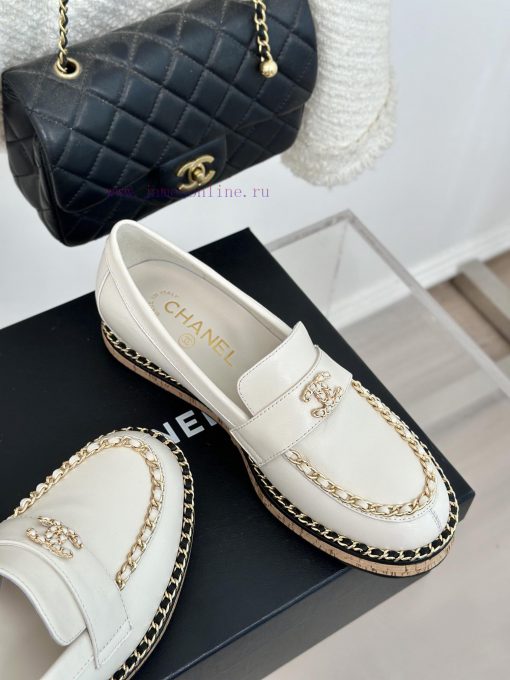Chanel | Chanel Classic Wood Grain BottomDouble C-chain loafersLe Fu shoe enthusiasts must nfqci1wcb - Image 6