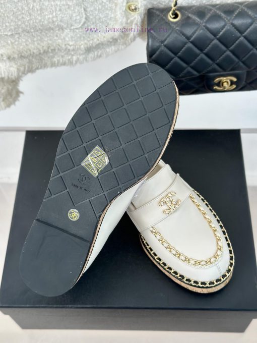 Chanel | Chanel Classic Wood Grain BottomDouble C-chain loafersLe Fu shoe enthusiasts must nfqci1wcb - Image 10
