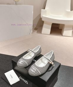 Chanel Marie Jean single shoe round toe ballet shoesTop tier high-end quality from large fac73lm8voq