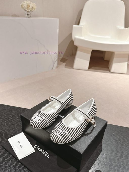 Chanel Marie Jean single shoe round toe ballet shoesTop tier high-end quality from large fac73lm8voq