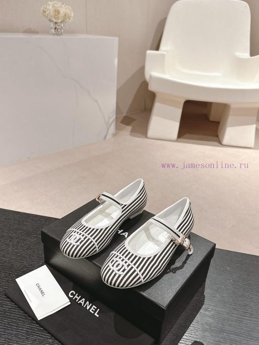 Chanel Marie Jean single shoe round toe ballet shoesTop tier high-end quality from large fac73lm8voq - Image 2
