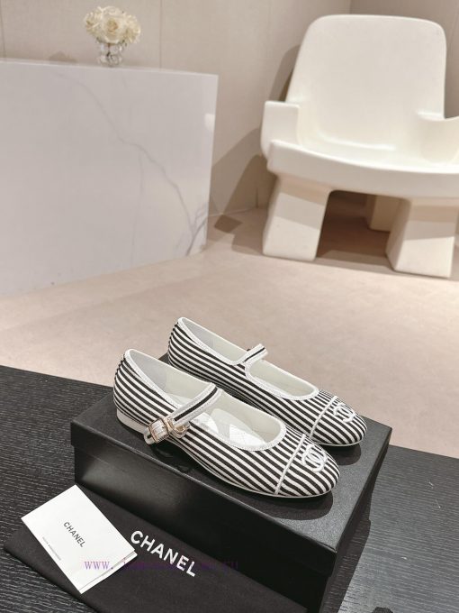 Chanel Marie Jean single shoe round toe ballet shoesTop tier high-end quality from large fac73lm8voq - Image 3