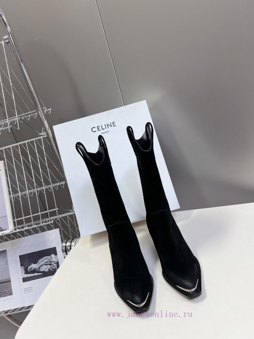CELINE's latest fashion boots for the runway show are a fashion blogger's favorite item for hh6oz8ac