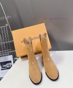 Louis Vuitton LV Donkey Home Autumn/Winter Fashion Show New Western Cowboy Boots This boot i06dqszag
