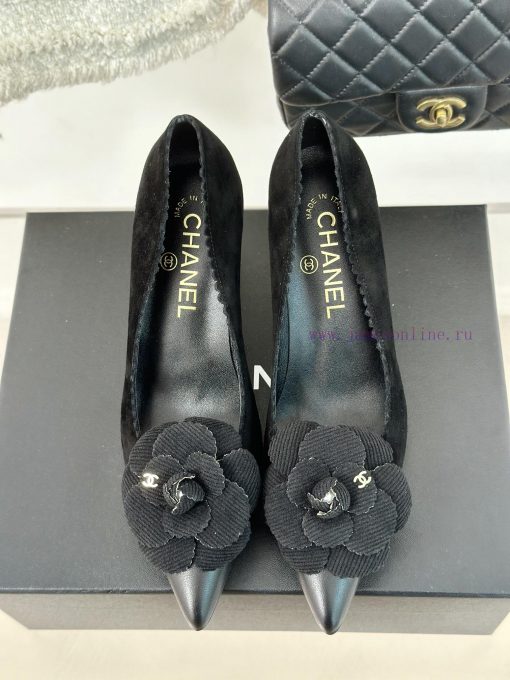 Chanel | Chanel 24B New ProductCamellia Double C Coarse Custom ShoesThe shoe upper is made o3pzzvvpl - Image 5