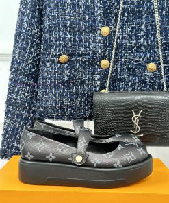 L * V Lvjia 24ss New Product Thick Bottom Old FlowerMary Jane Shoe CollectionIt's so beautifs01ud93y