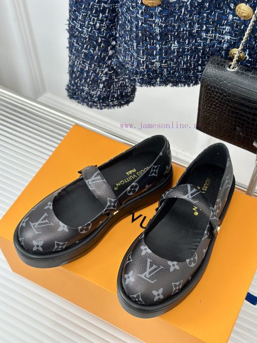 L * V Lvjia 24ss New Product Thick Bottom Old FlowerMary Jane Shoe CollectionIt's so beautifs01ud93y - Image 3
