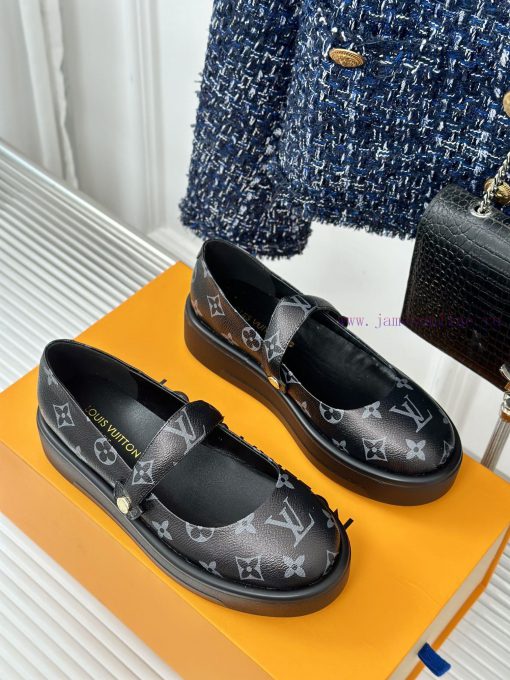L * V Lvjia 24ss New Product Thick Bottom Old FlowerMary Jane Shoe CollectionIt's so beautifs01ud93y - Image 4