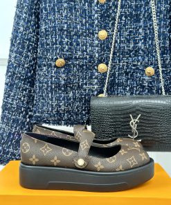 L * V Lvjia 24ss New Product Thick Bottom Old FlowerMary Jane Shoe CollectionIt's so beautif51ykkoep