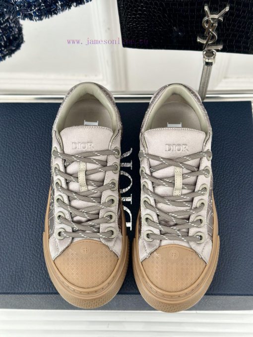 Male size 10DIOR/Dior Stone Island collaboration classicThick soled couple's casual board shotwurc6j - Image 5