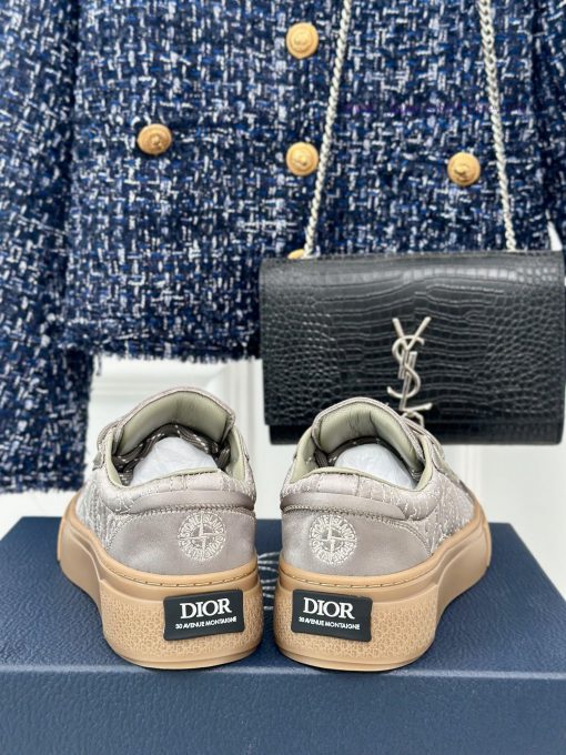 Male size 10DIOR/Dior Stone Island collaboration classicThick soled couple's casual board shotwurc6j - Image 7