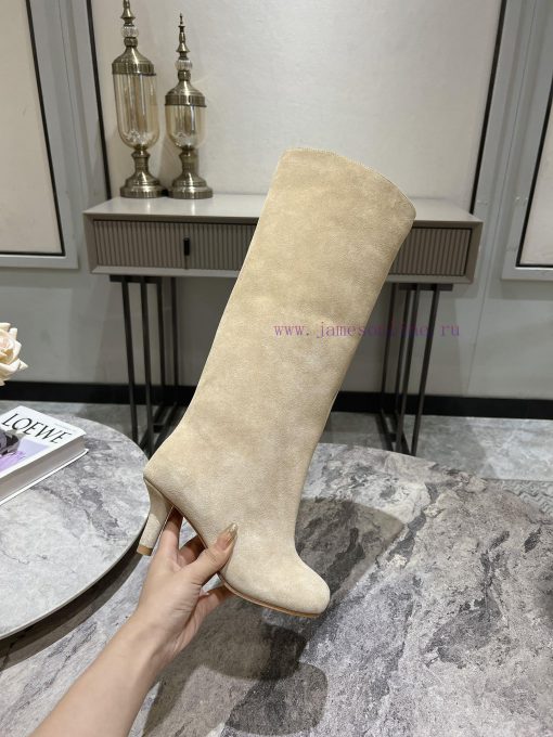 Top tier,MM6 24 early autumn new high boots, I really love themCan suede boots really not lo3ooj49lj