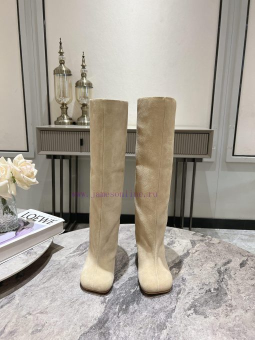 Top tier,MM6 24 early autumn new high boots, I really love themCan suede boots really not lo3ooj49lj - Image 3