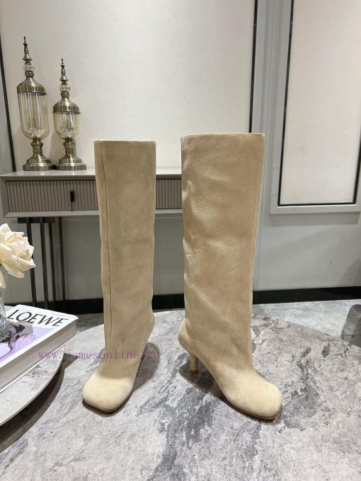 Top tier,MM6 24 early autumn new high boots, I really love themCan suede boots really not lo3ooj49lj - Image 4