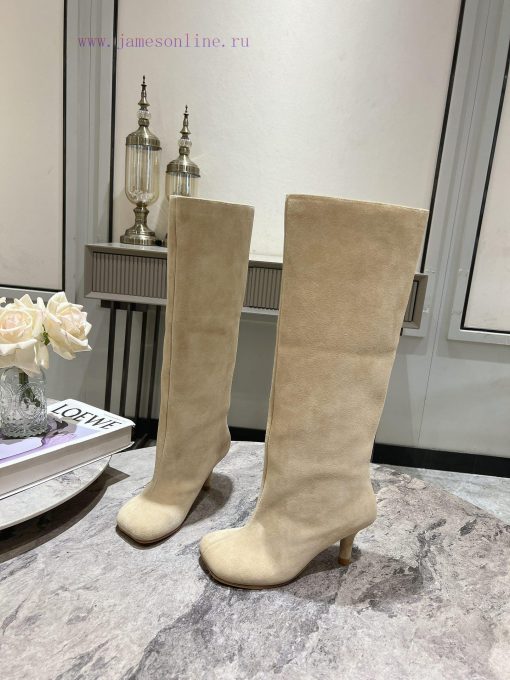Top tier,MM6 24 early autumn new high boots, I really love themCan suede boots really not lo3ooj49lj - Image 5