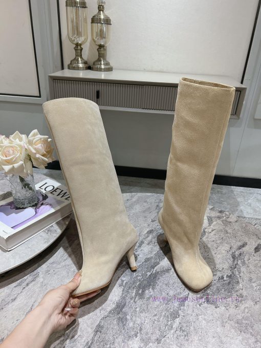 Top tier,MM6 24 early autumn new high boots, I really love themCan suede boots really not lo3ooj49lj - Image 6