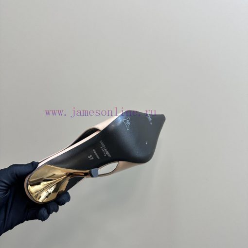 YSL Saint LaurentSS2024 New Product Metal Head Big Gemstone Elegant and Atmospheric High Hee95x3u4t0 - Image 10