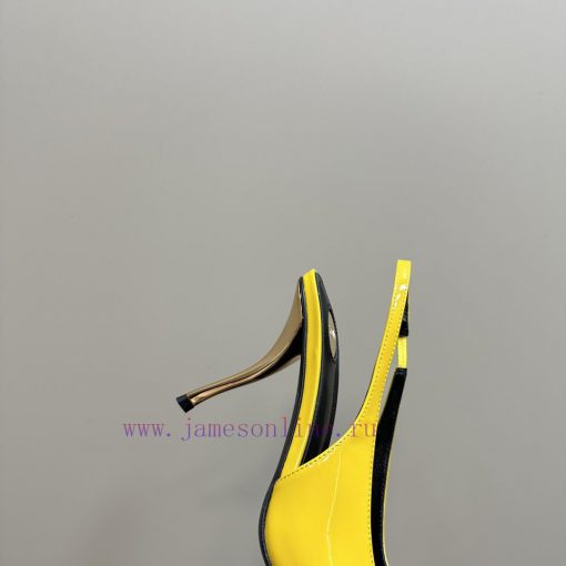 YSL Saint LaurentSS2024 New Product Metal Head Big Gemstone Elegant and Atmospheric High Hee4ye10l3j - Image 11