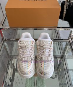 Louis Vuitton 2024 New LV Trainer Fat Couple Bread Shoes Casual Sports Shoes Board ShoesThe uj7xhm0v