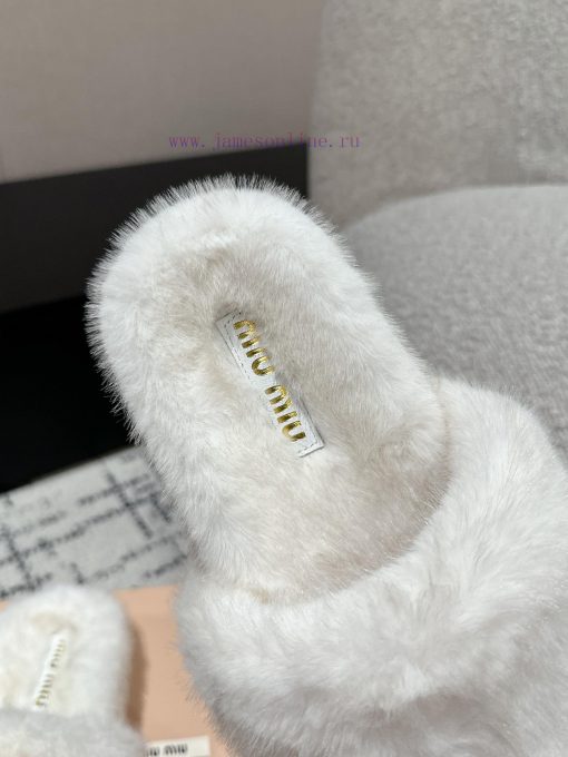 MIUMI * 24/Autumn/Winter Fury Slippers There are too many beautiful shoes in this season, thti73elzb - Image 7