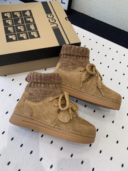 UGG's new fashionable boots with yarn splicing are ugly and cute, making them look great forv7zoaz8x - Image 5