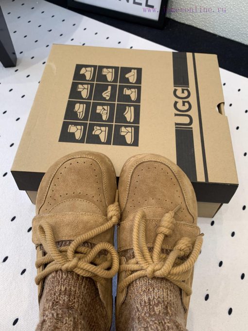 UGG's new fashionable boots with yarn splicing are ugly and cute, making them look great forv7zoaz8x - Image 7