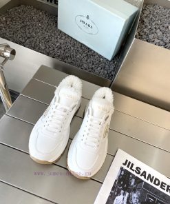Prada 24ss Prada new couple's hairy dad shoesThe fabric is made of calf leather with clear am620rg6i